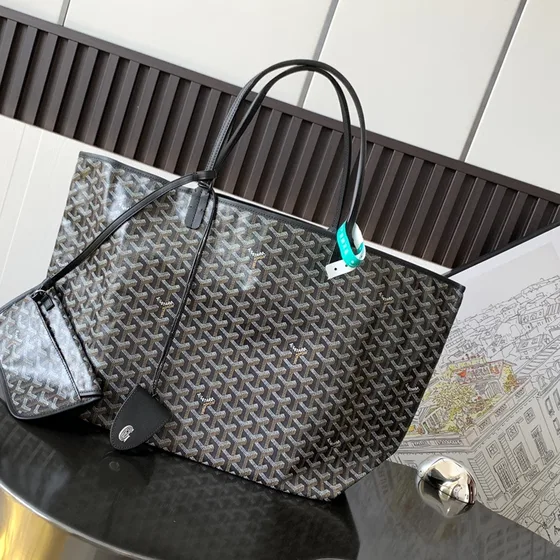 Goyard Saint Louis Tote Nero Borsa tote