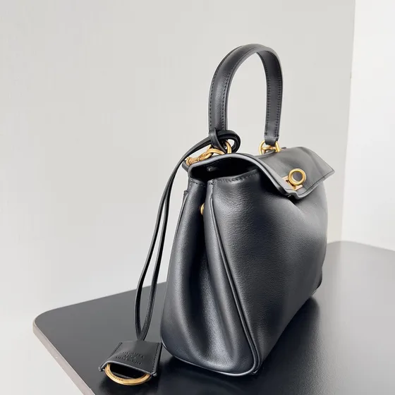 Balenciaga Rodeo Mini Handbag Black 18.2x12x7.5cm Top Handle