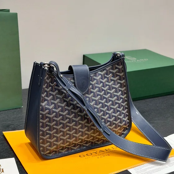 Goyard Sac Hobo Besace أسود Hobo