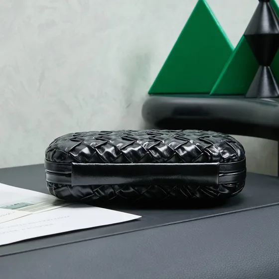 Bottega Veneta Intreccio Knot Riñonera Negro Riñonera