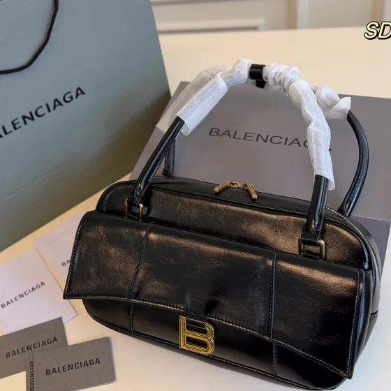 Balenciaga Editor Small Bag Black Top Handle