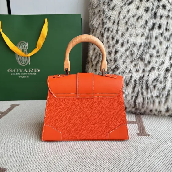 Goyard Sa gon Pm Orange Top Handle