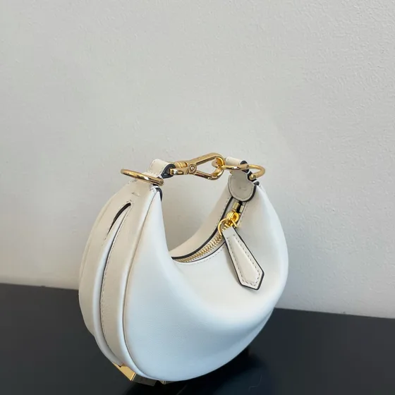 Fendi Fendigraphy Mini Blanco Asa superior