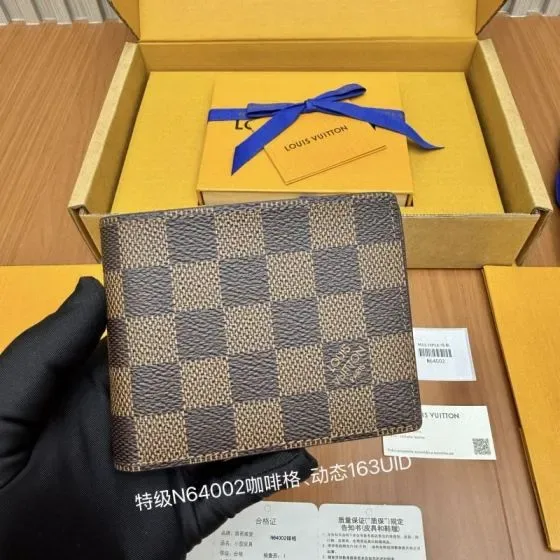 Louis Vuitton Amerigo Wallet Brown Wallet
