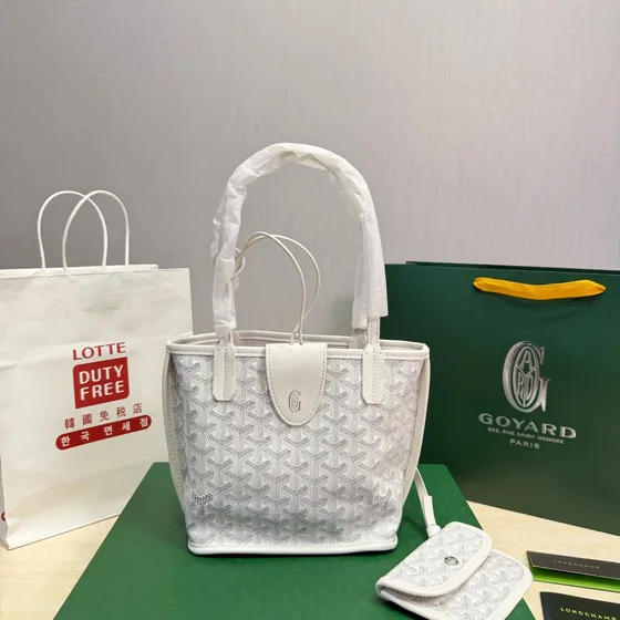 Goyard Anjou Mini Bleu marine Bleu Sac cabas
