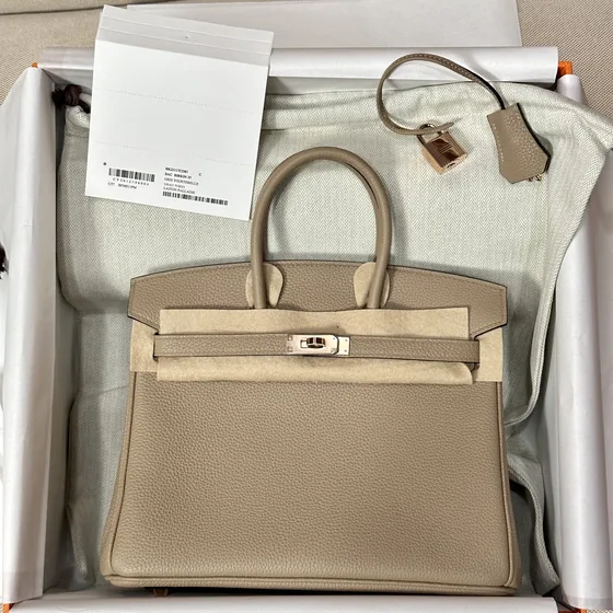 Hermes Birkin 25 Trench 25cm Top Handle