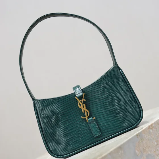 YSL Le 5 À 7 Hobo Bag Dark Vert Hobo