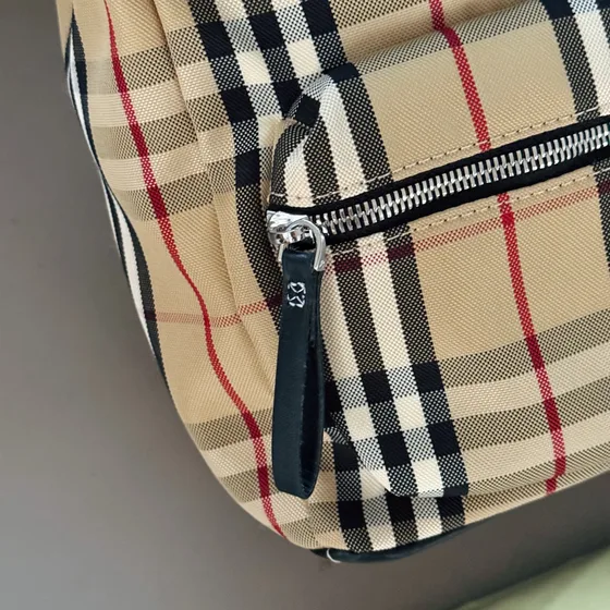 Burberry Vintage Check Sac à dos Beige Sac à dos