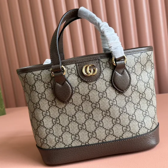 Gucci Gg Marmont Mini Bolso tote Beige/Marrón Bolso tote