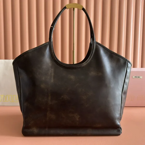 Miu Miu Cuir Sac cabas Noir Sac cabas