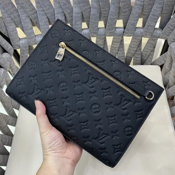 Louis Vuitton Pochette Jour Black 26cm Pouch