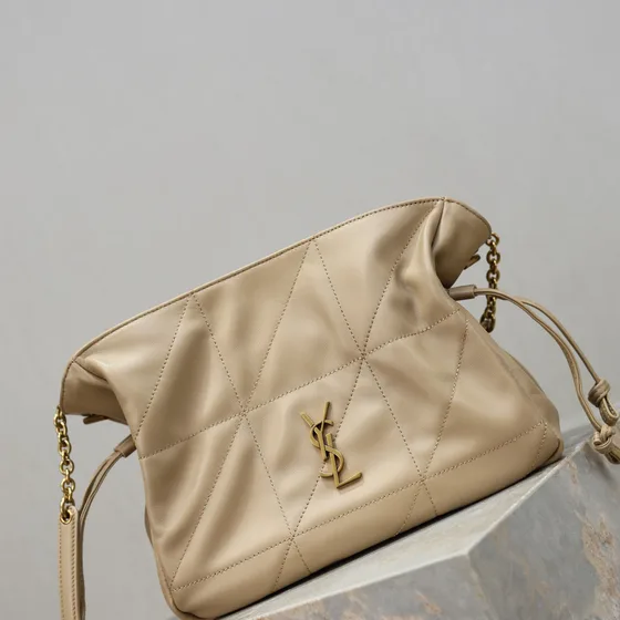 YSL Jamie 4.3 Small Chain Bag Beige Sac épaule
