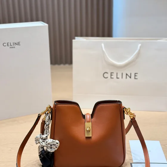 Celine Camille 16 Tan/Brun Skuldertaske
