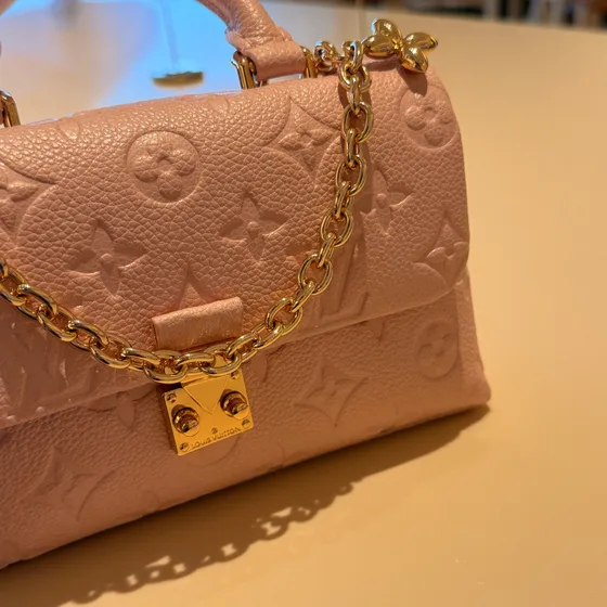 MCM Nano Madeleine Pink Top Handle
