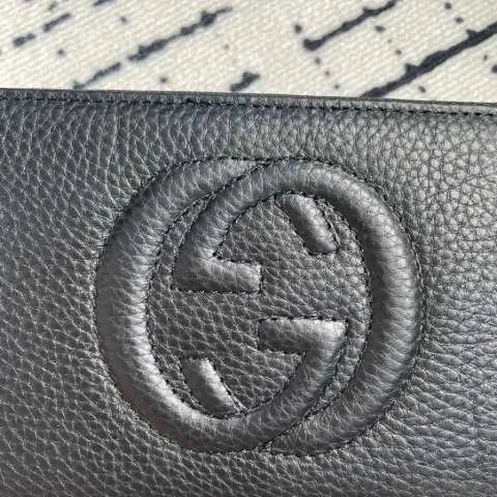 Gucci Soho Hitam long wallet everyday
