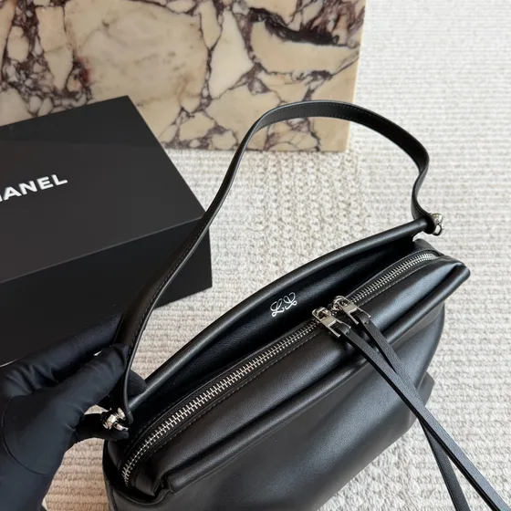 Loewe Cubi Crossbody Bag Black Crossbody