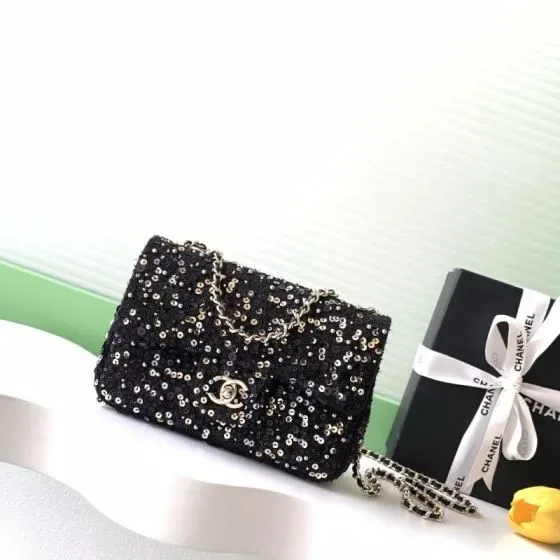 Chanel Classic Flap Black Shoulder Bag