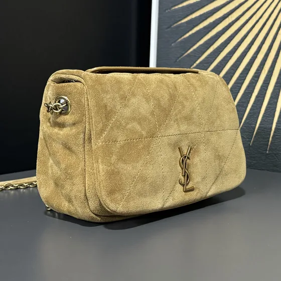 YSL Jamie 4.3 Mini Chain Bag Beige Crossbody