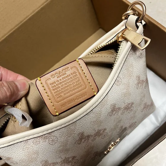 Coach Blanc Sac épaule