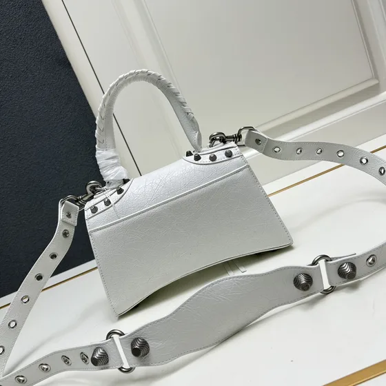 Balenciaga Neo Cagole City Bag Blanc Anse supérieure
