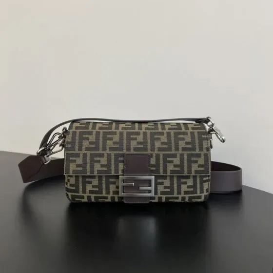 Fendi Baguette Brown Shoulder Bag