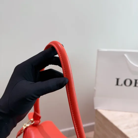 Loewe Puzzle Rojo Bolso bandolera