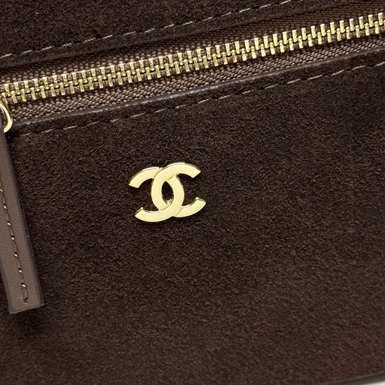 Chanel Vanity Case Dark Brun Vanity