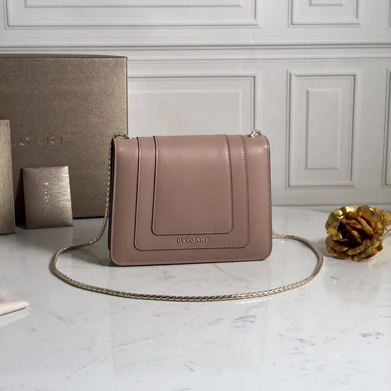 Bvlgari Serpenti Forever Nude Pink Crossbody