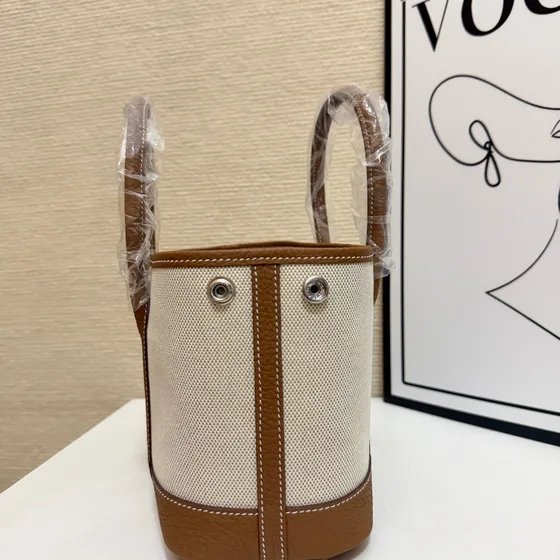 Hermes Garden Party Tpm Beige And Marrón Bolso tote