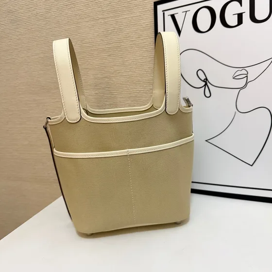 Hermes Picotin Cargo Beige Asa superior
