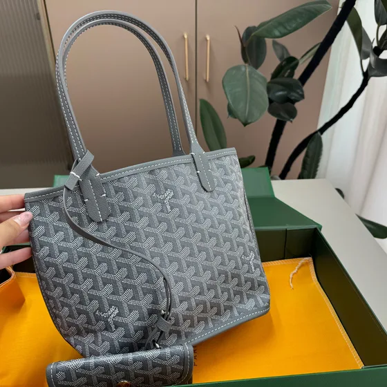 Goyard Anjou Mini Azul Bolso tote