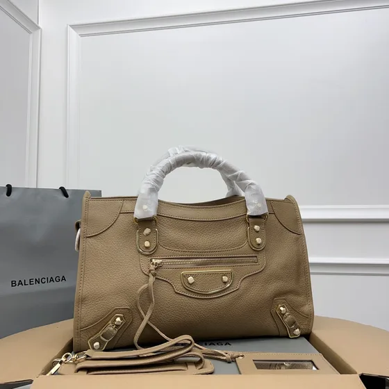 Balenciaga City Beige Top Handle