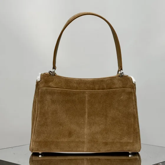 Balenciaga Rodeo Bolsa de mão Marrom Alça superior