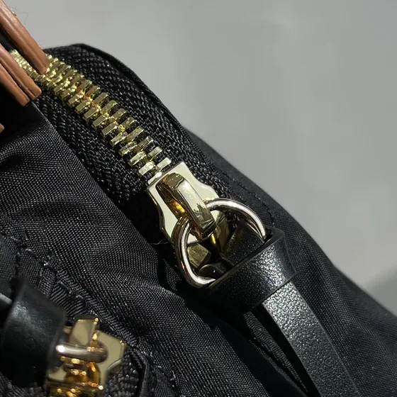Burberry Le Pliage Hitam / Tan Backpack