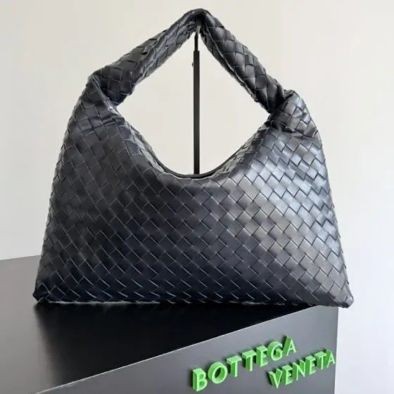 Bottega Veneta Hop Hobo Black Hobo