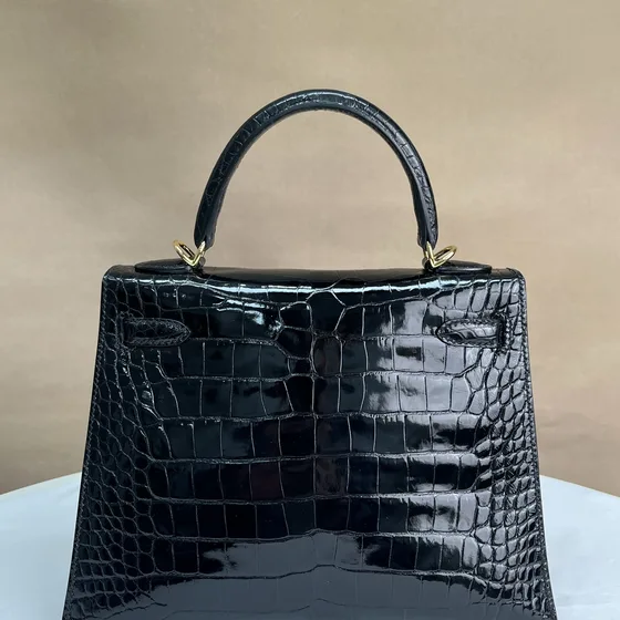 Hermes Kelly Negro Asa superior