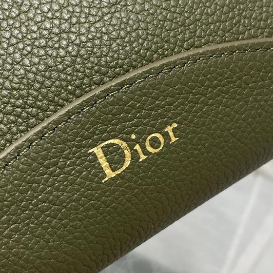 Dior C'Est Dior Medium Bøtteveske Olive Grønn Skulderveske