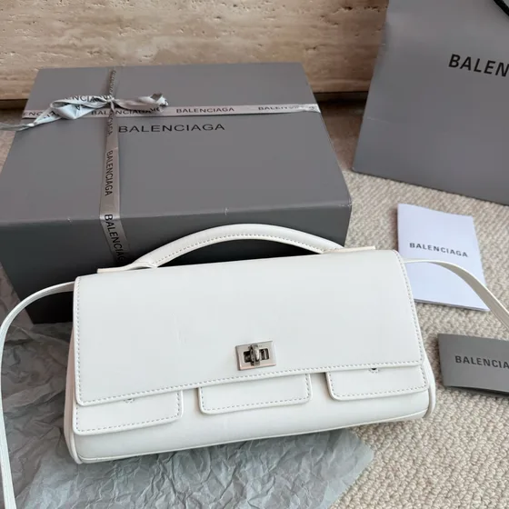 Balenciaga Sharp Xs Satchel Grey Top Handle