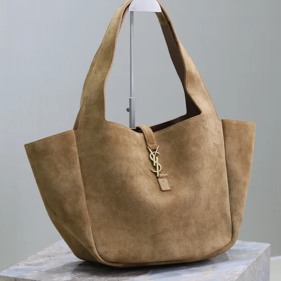 YSL Le 5 À 7 Bea Shoppertasketur Brun Shoppertasketur