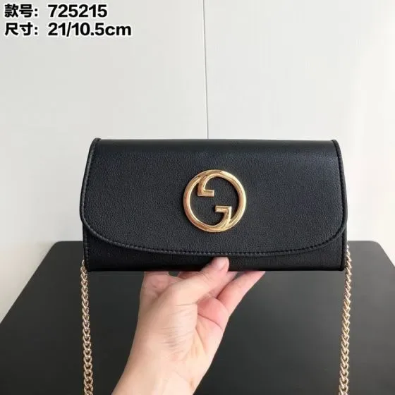 Gucci 725215 Black 21 10 5cm Woc