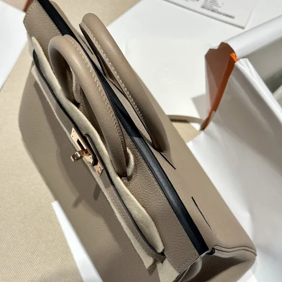 Hermes Birkin Etoupe Top Handle