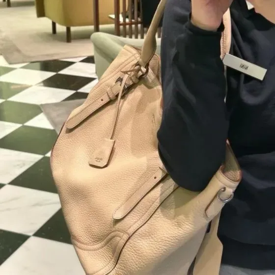 Prada Purpose Tote Beige Tote Bag