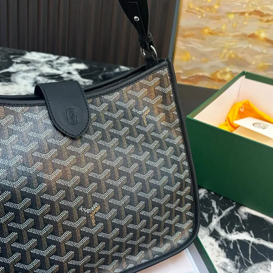 Goyard Hobo Bag Black Hobo