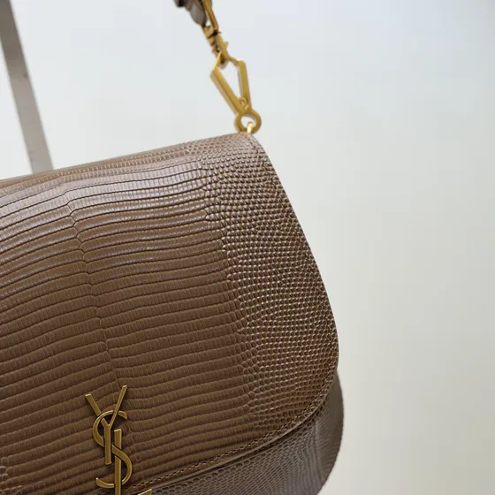 YSL Voltaire Beige Skuldertaske