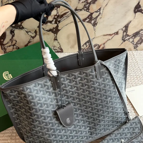 Goyard Anjou Tote Black Tote Bag