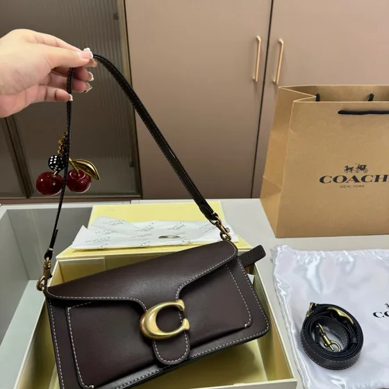 Coach Tabby Schultertasche 26 Schwarz Schultertasche