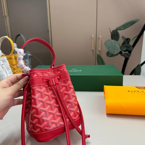 Goyard Petit Flot Vert Sac épaule