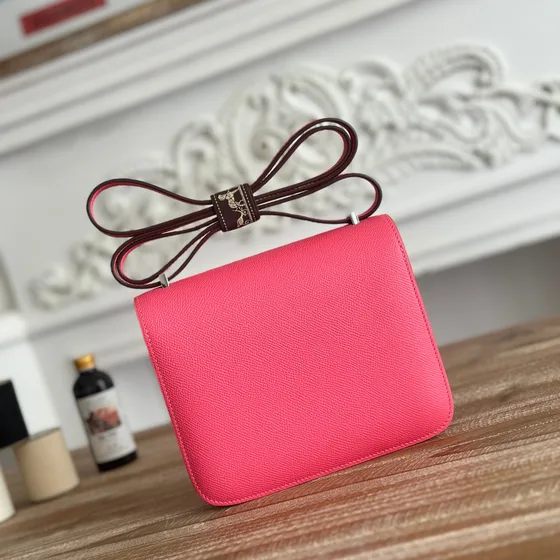 Hermes Constance Fuchsia Crossbody