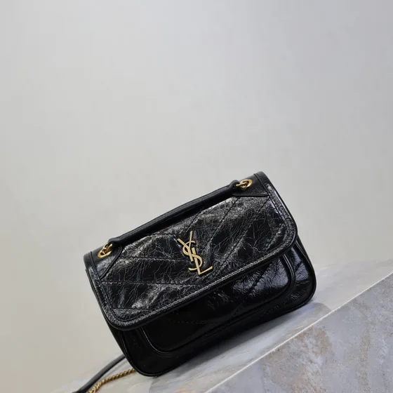 YSL Niki Black Crossbody