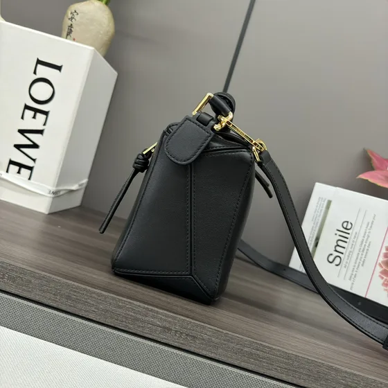 Loewe Puzzle Edge Small Bag Negro 24×16.5×10.5 Crossbody